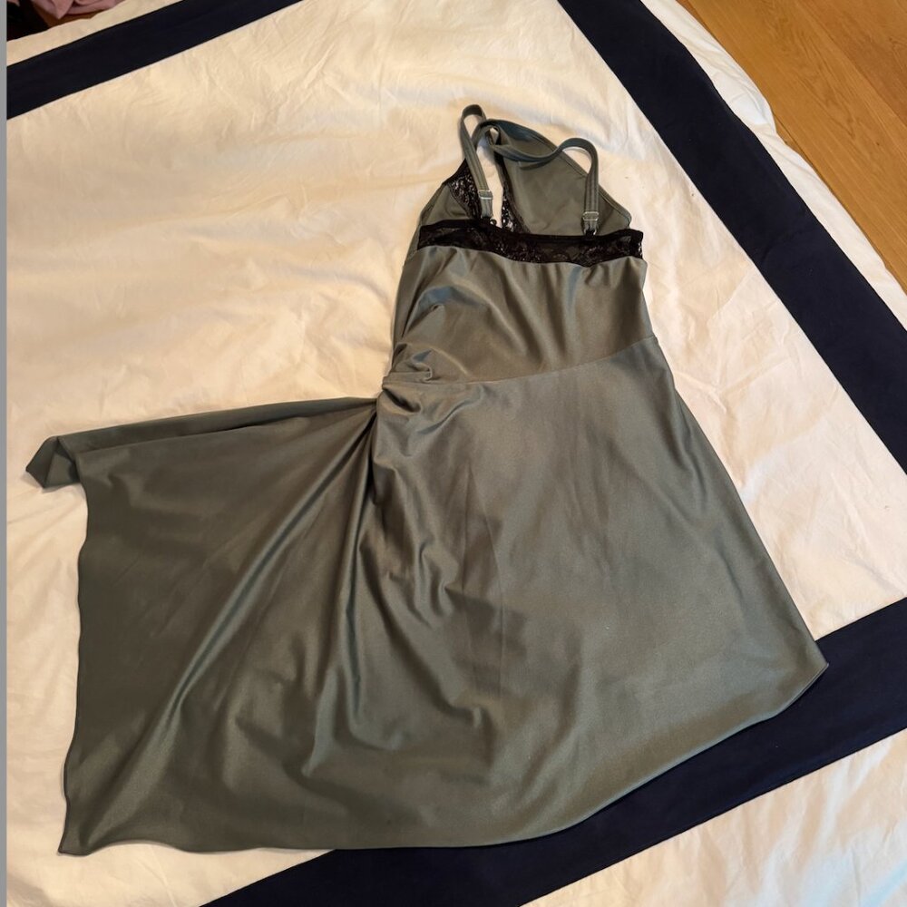 Coperni Green Asymmetrical Dress - Picture 6 of 8